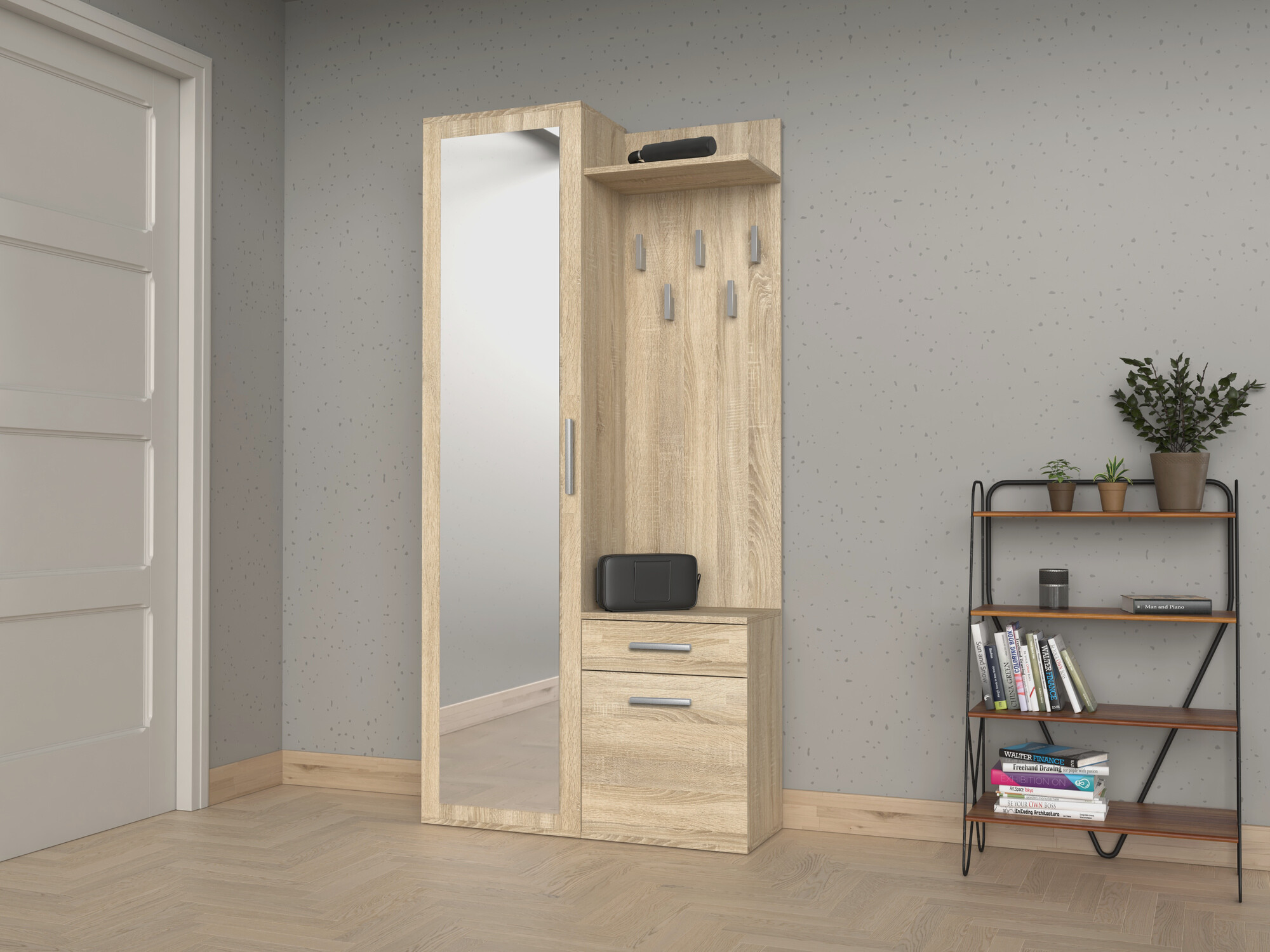 Ormar Mandeville 127 (Sonoma hrast)