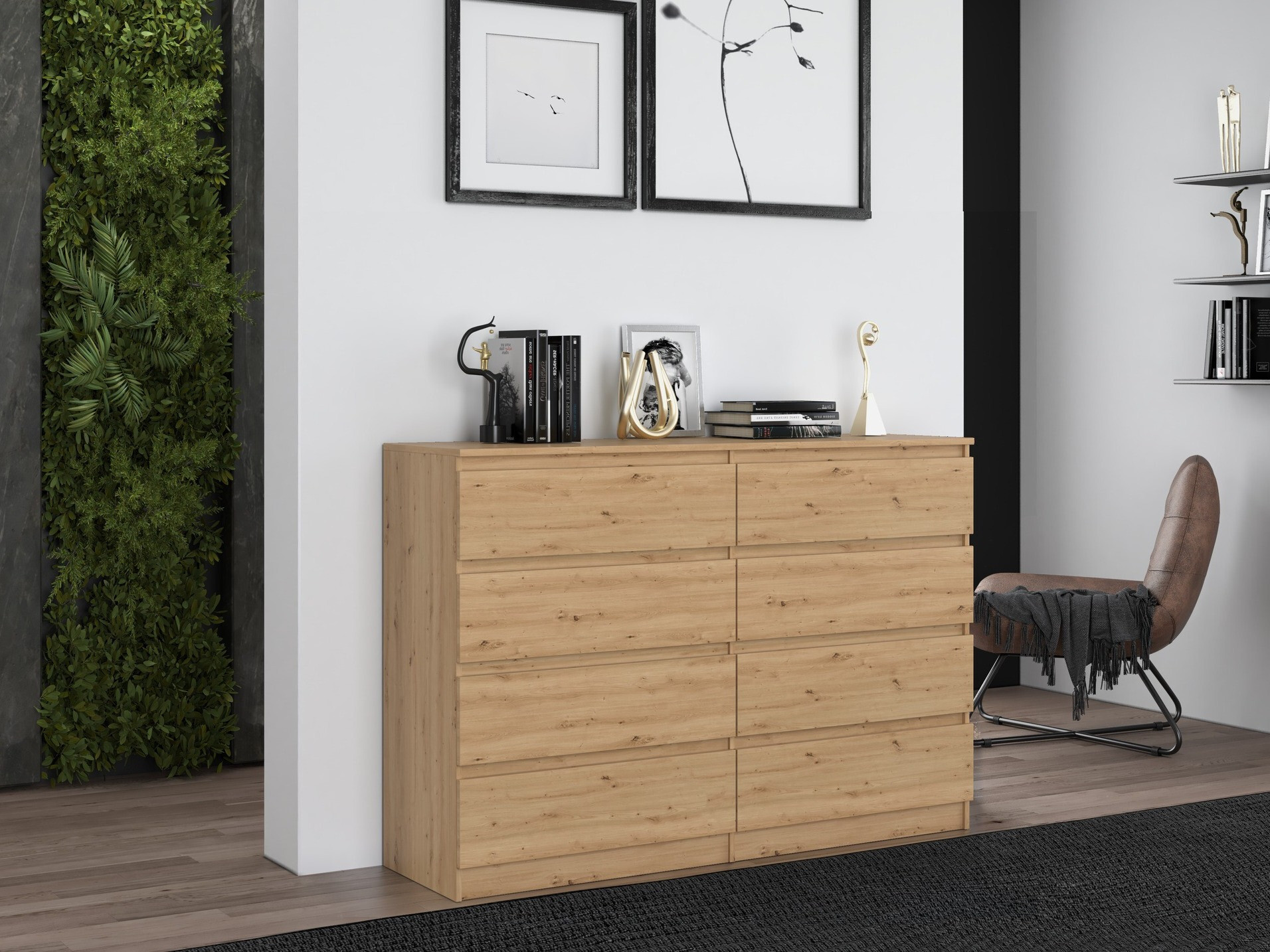 Komoda Elbvelu 100 (Artisan hrast)