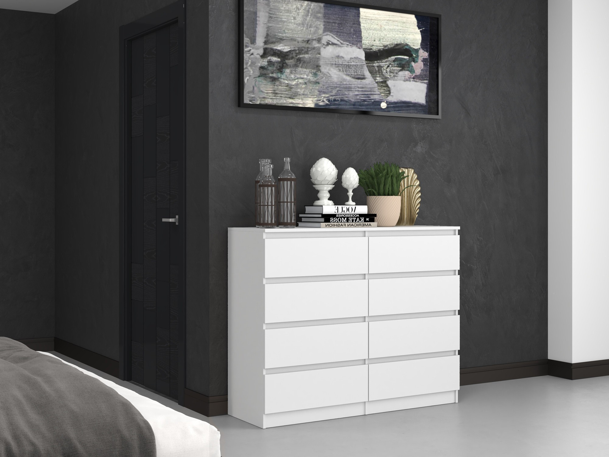 Komoda Elbvelu 101 (Belo)