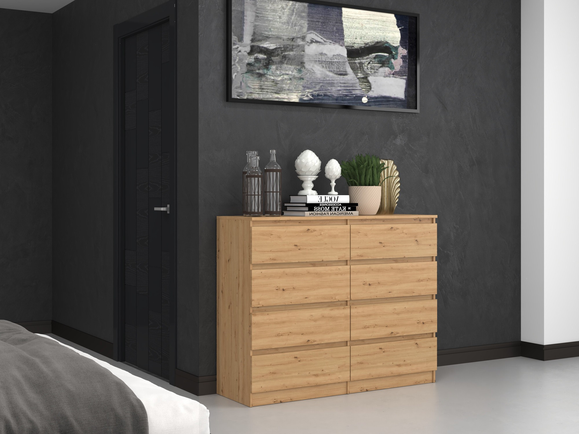 Komoda Elbvelu 101 (Zanatski hrast)