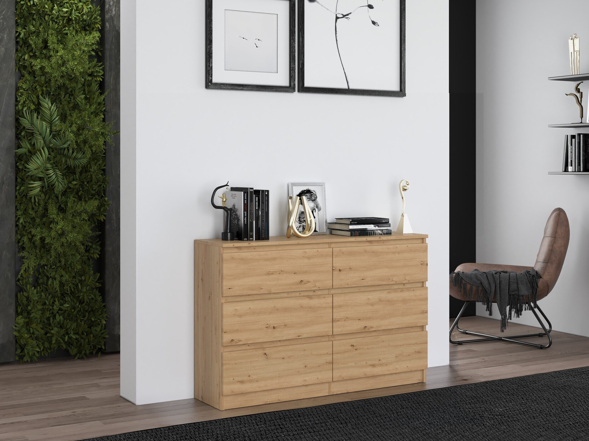 Komoda Elbvelu 103 (Artisan hrast)