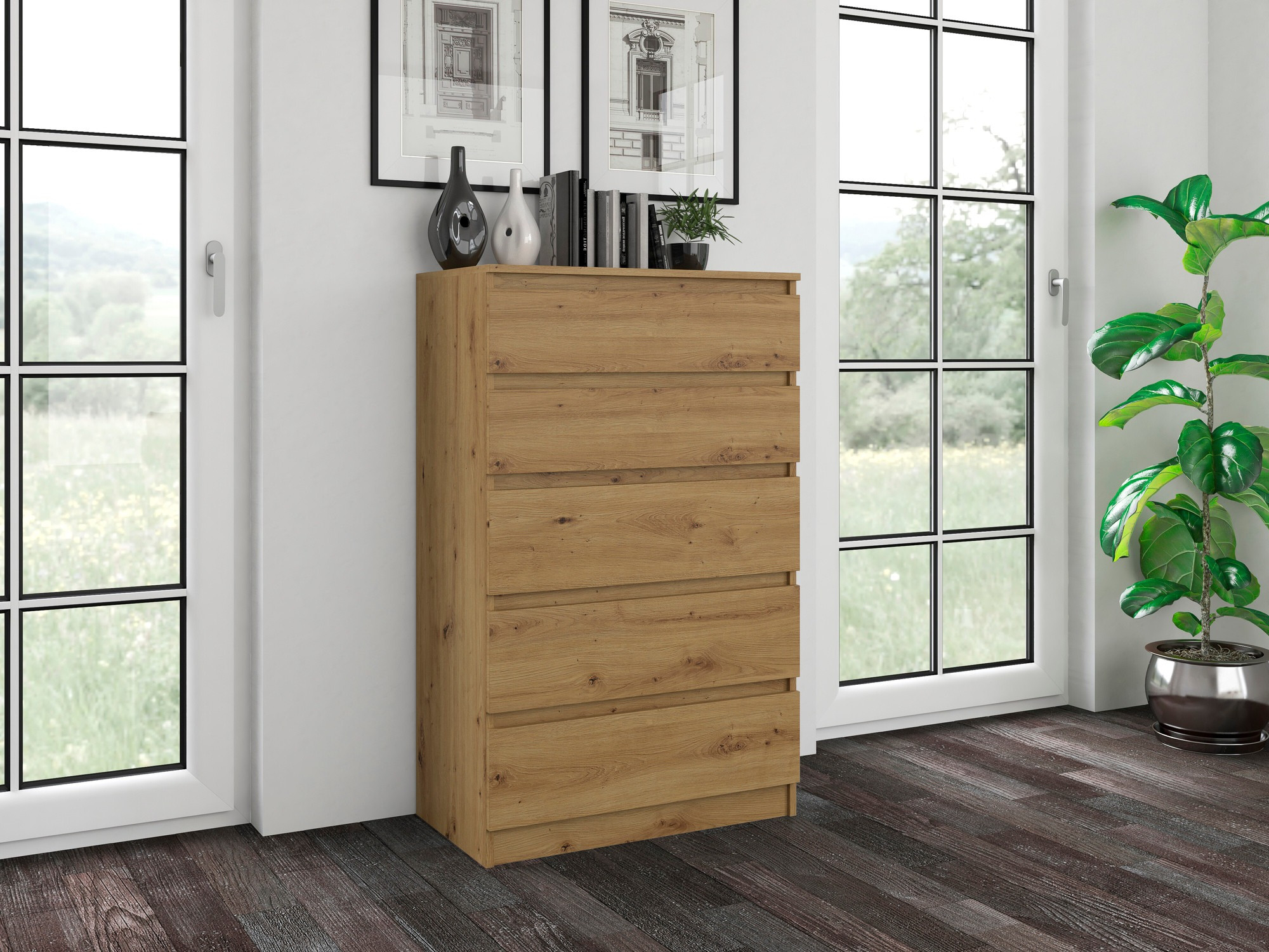 Komoda Elbvelu 104 (Artisan hrast)