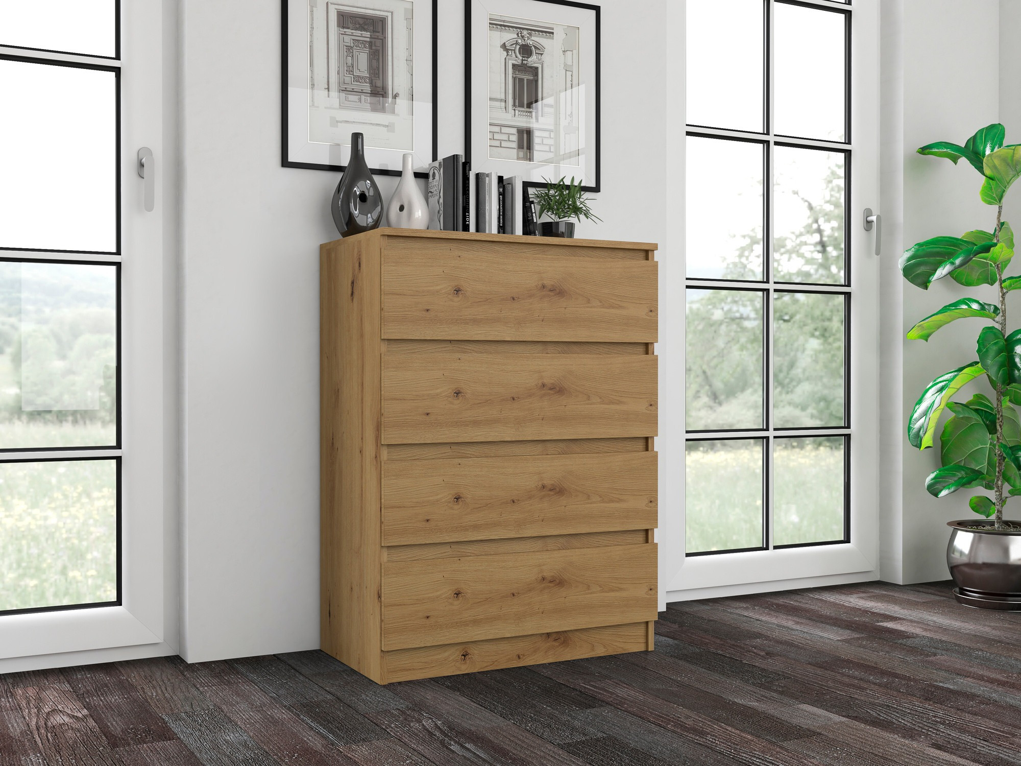 Komoda Elbvelu 105 (Artisan hrast)