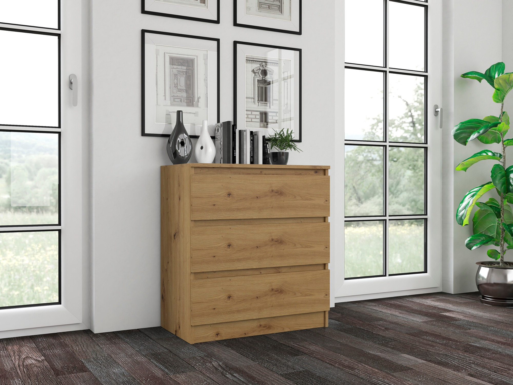 Komoda Elbvelu 106 (Artisan hrast)