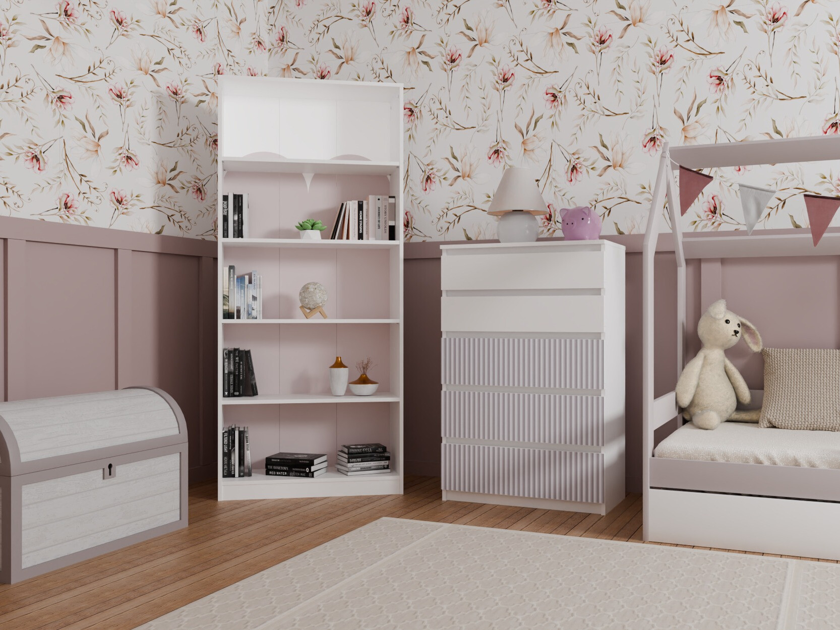 Komoda Mortore 100 (Roza)