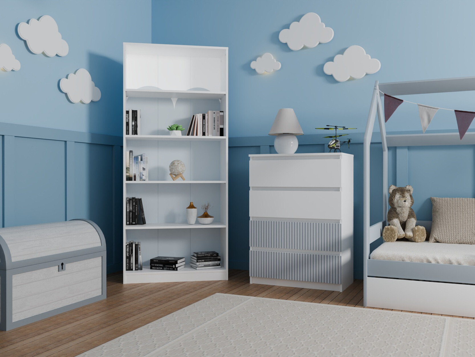 Komoda Mortore 101 (Plava)