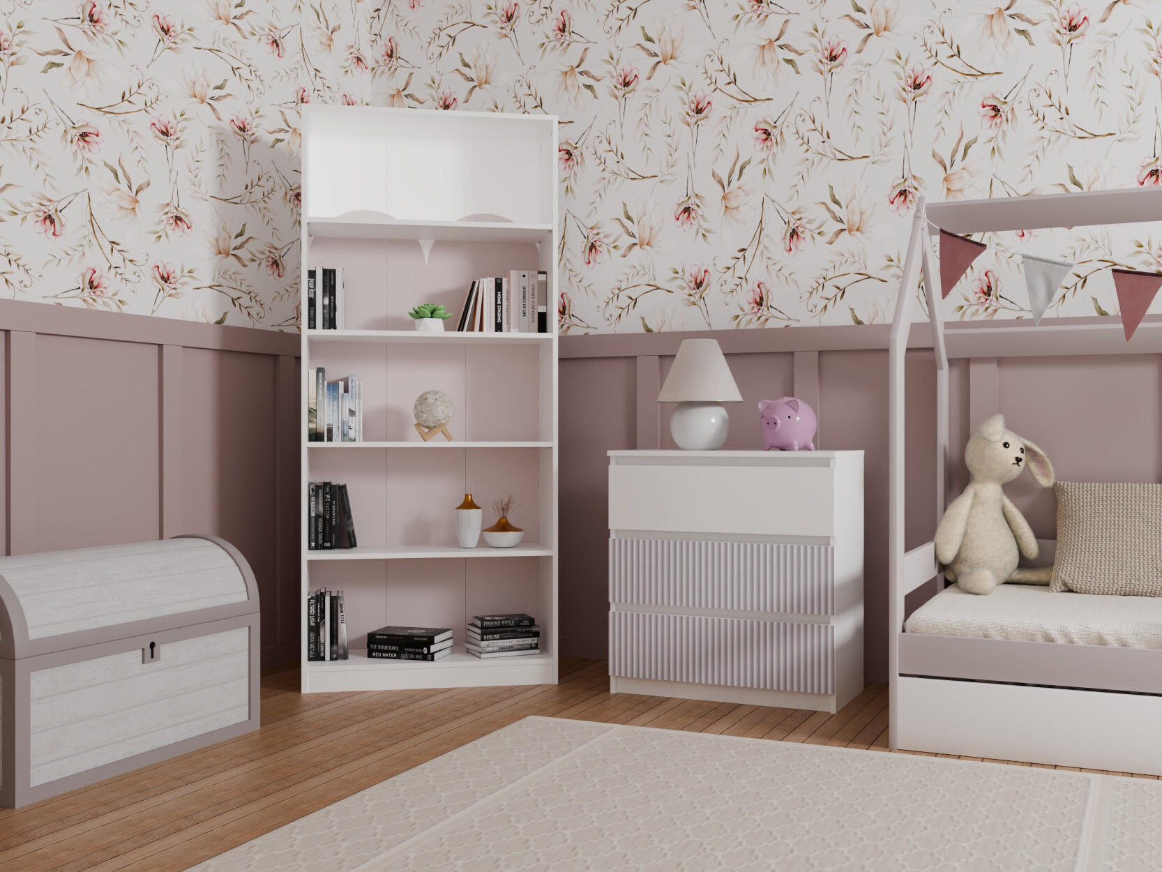 Komoda Mortore 102 (Roza)