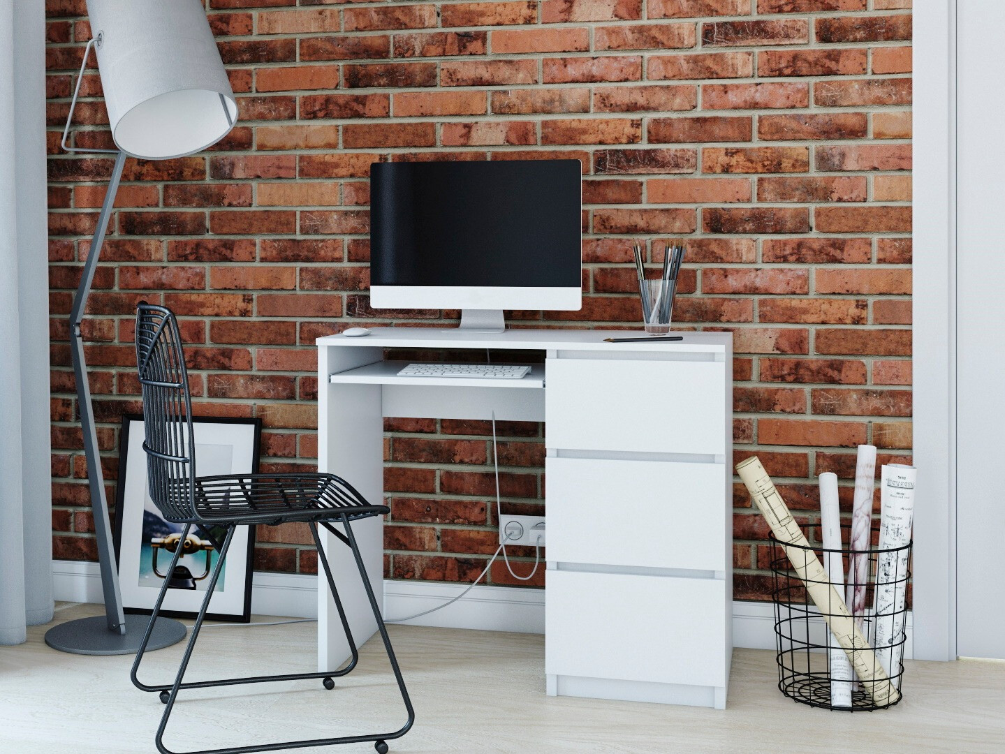 Kancelarijski sto Mandeville 192 (Desno)