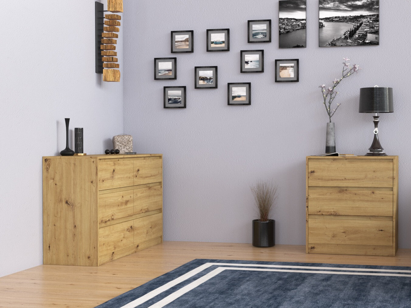 Komoda Mandeville 184 (Artisan hrast)