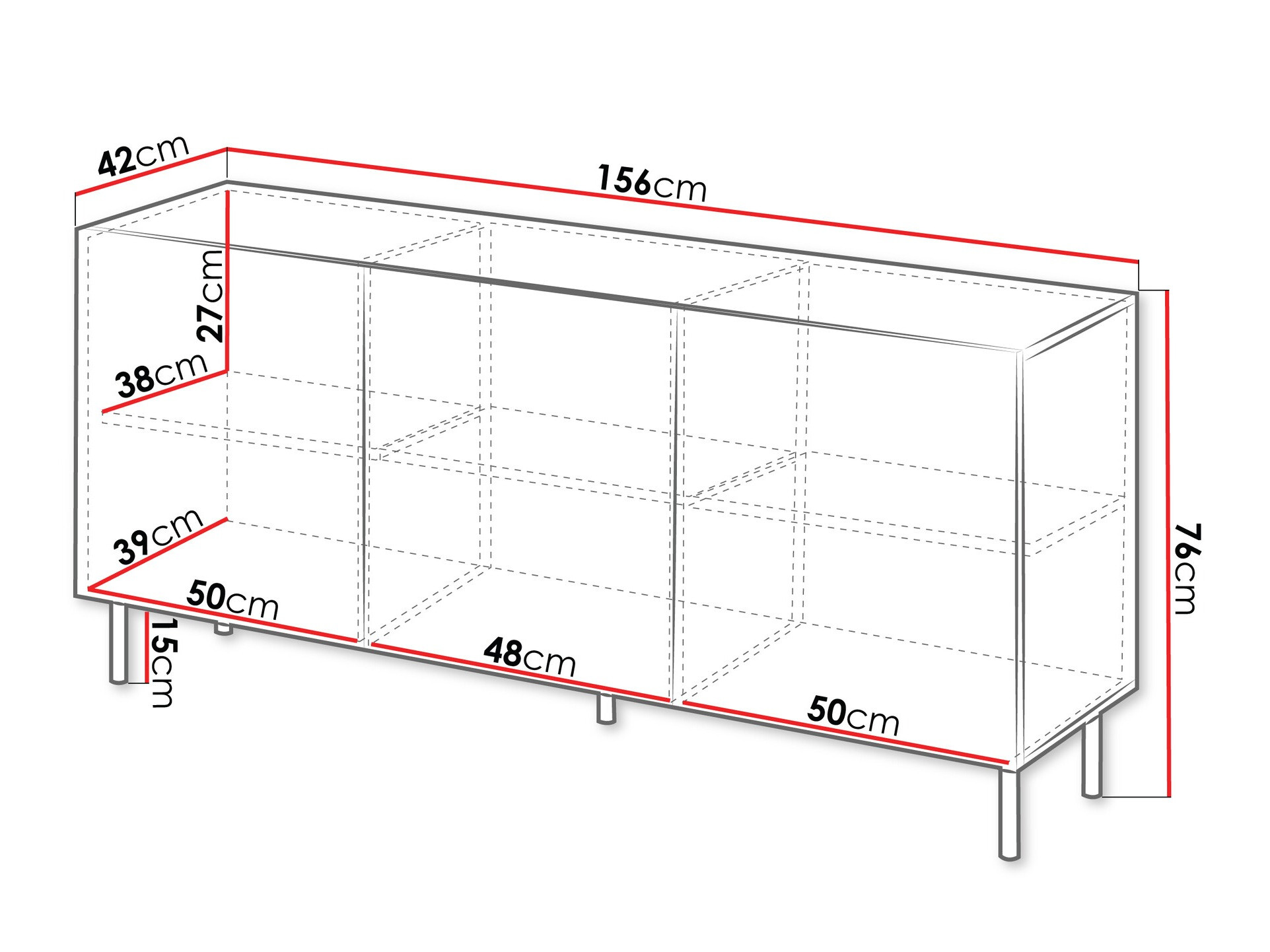 Ormarić Livsevi 100