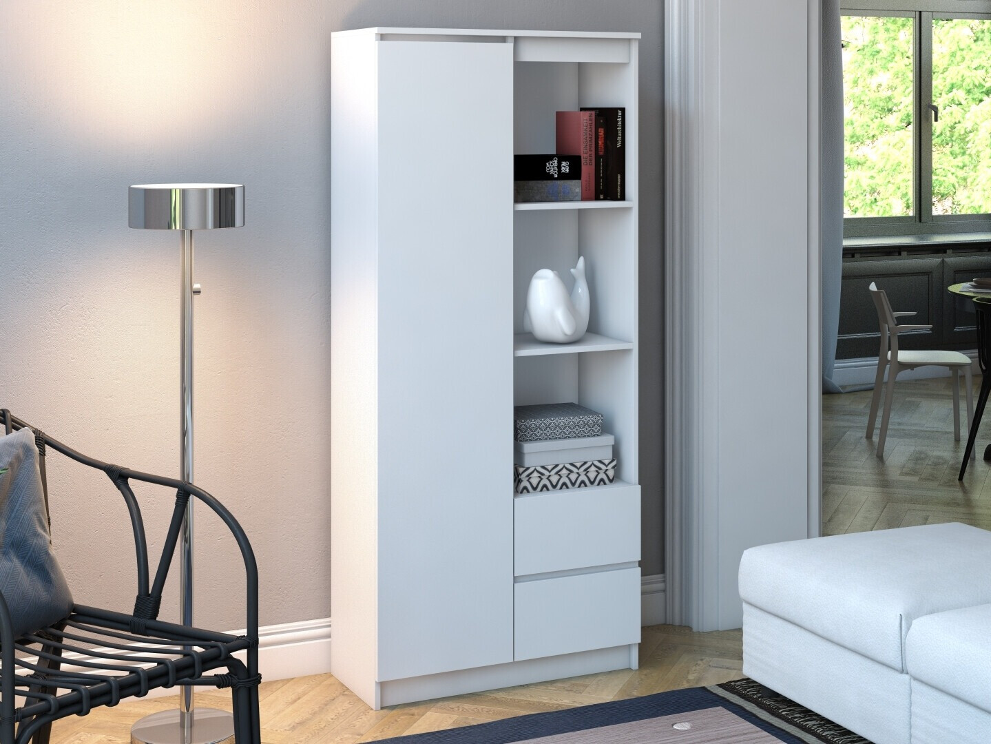 Polica Mandeville 182 (Belo)