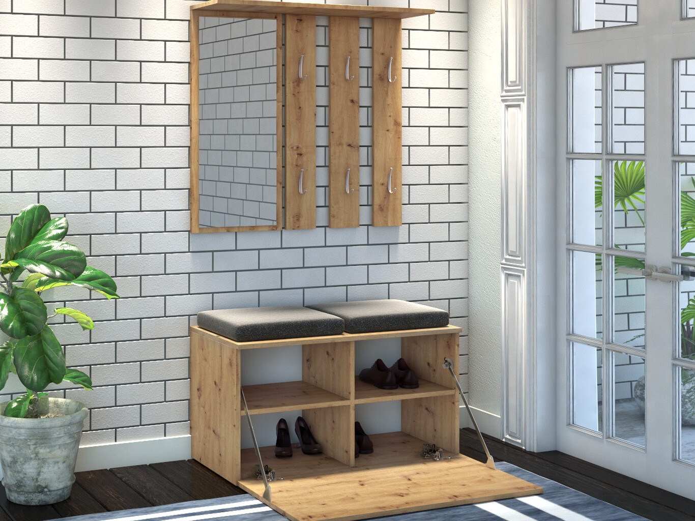 Set za hodnik Mandeville 181