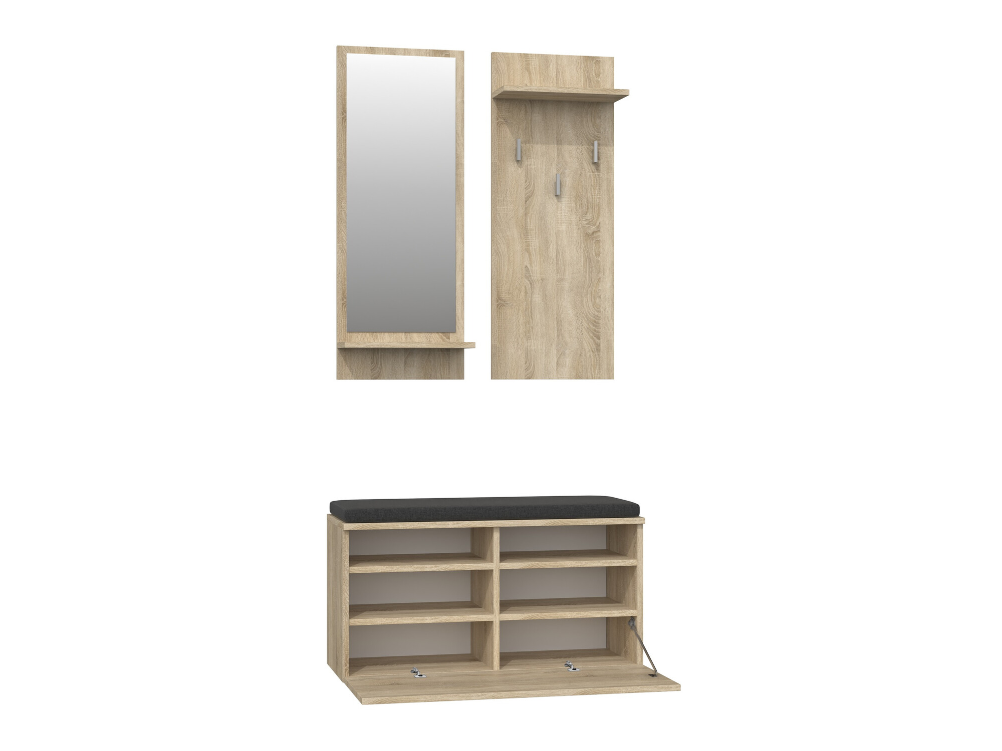 Set za hodnik Mandeville 190 (Sonoma hrast)