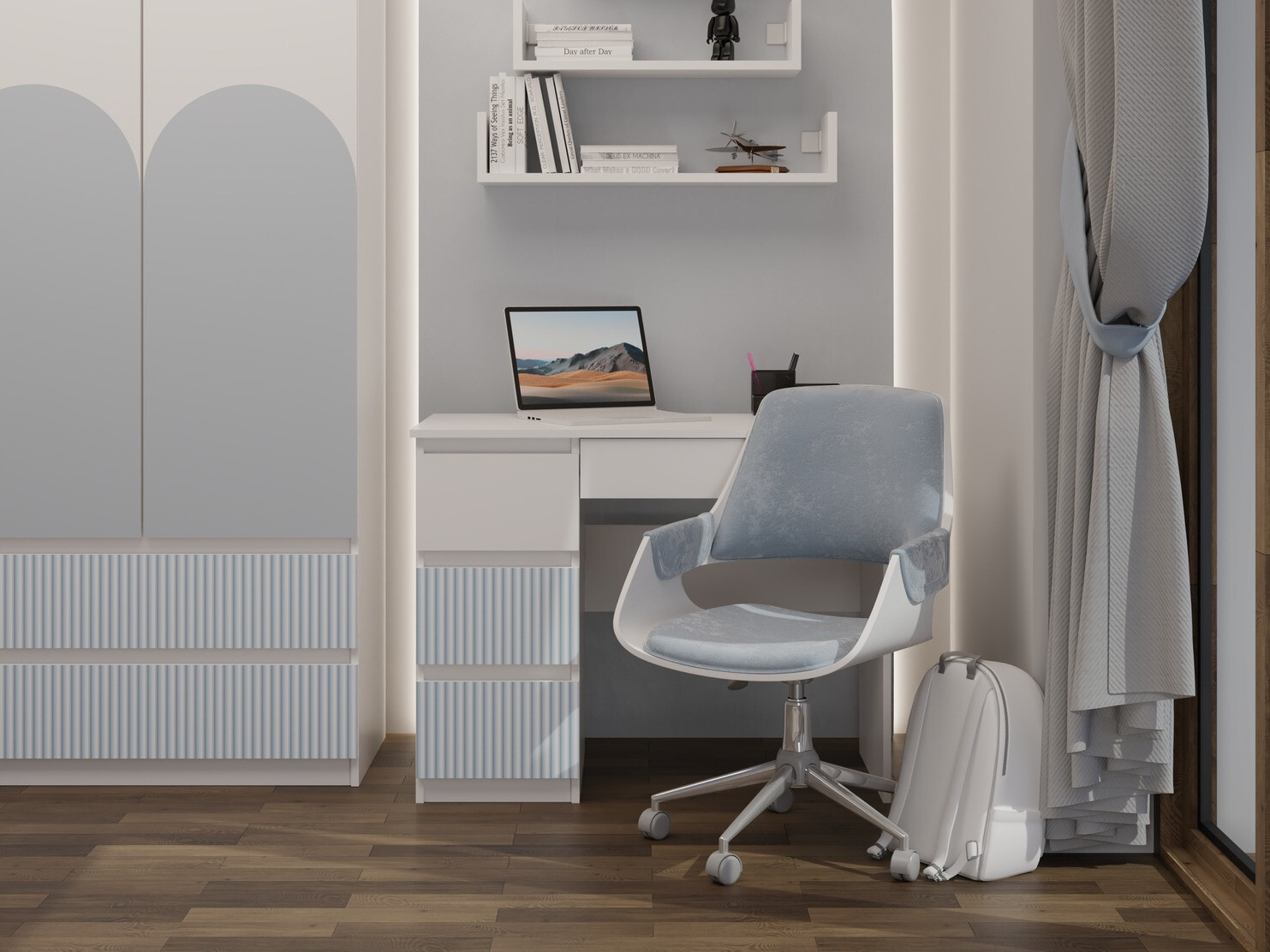 Kancelarijski sto Mortore 104 (Plava)