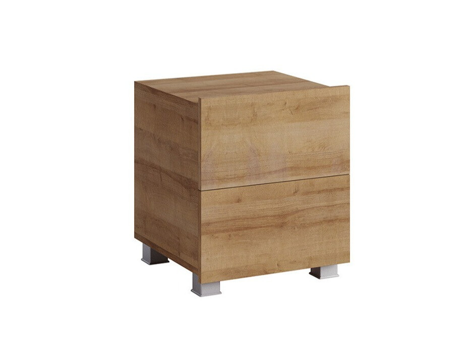 Noćni ormarić Tivdalu 127 (Zlatni hrast)