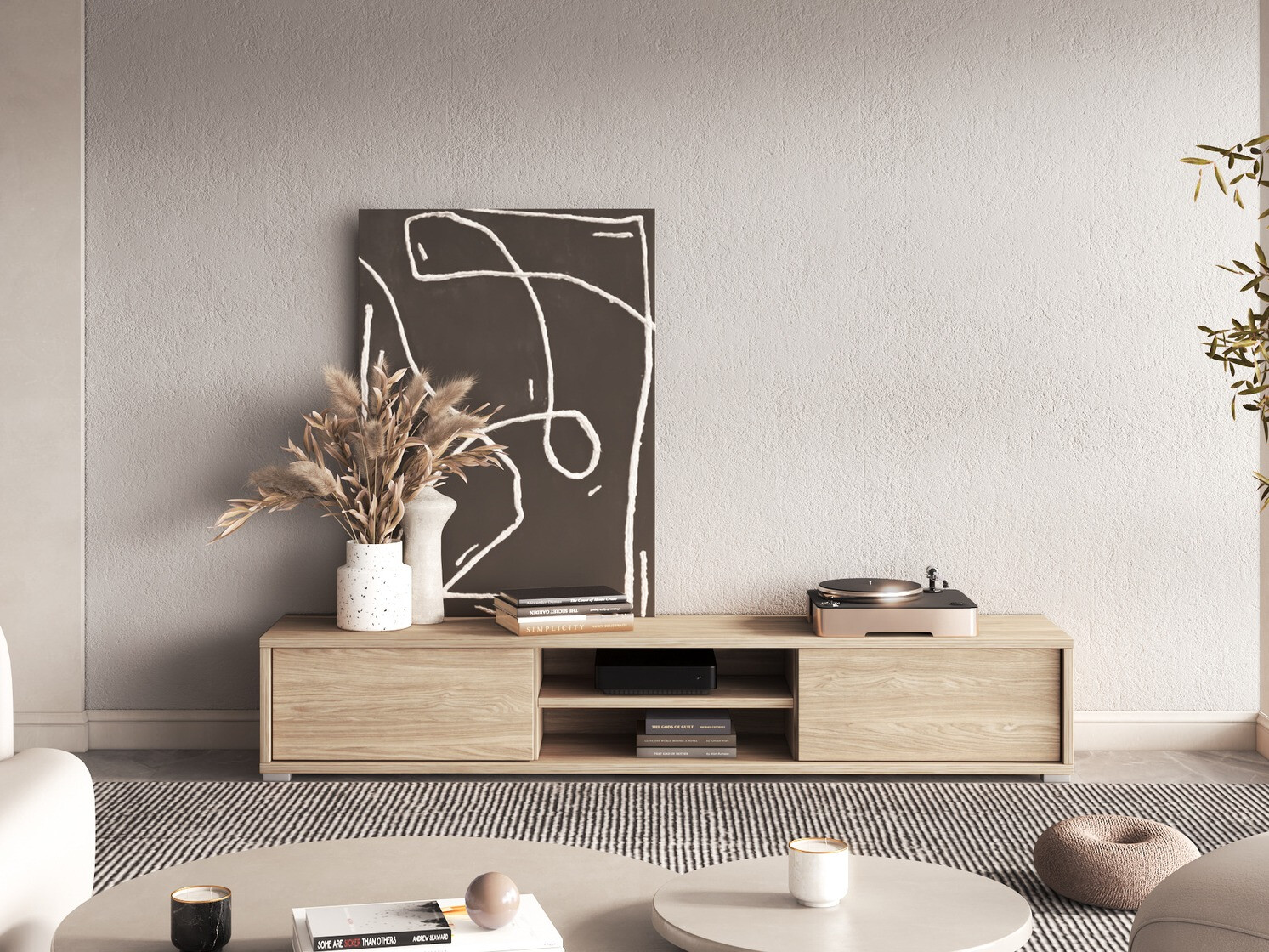 TV komoda Austin 326 (Hrast)