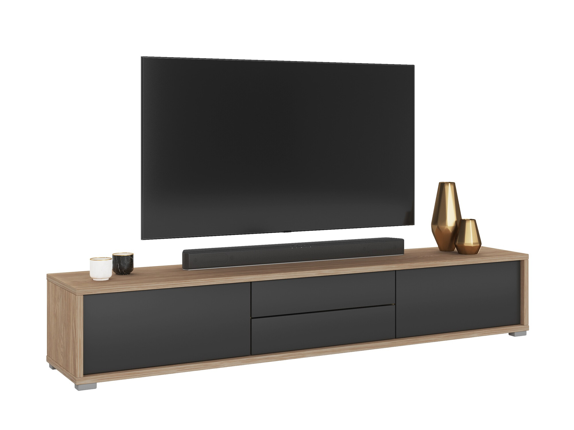 TV sto Austin 325 (Hrast + Antricit (ugalj))