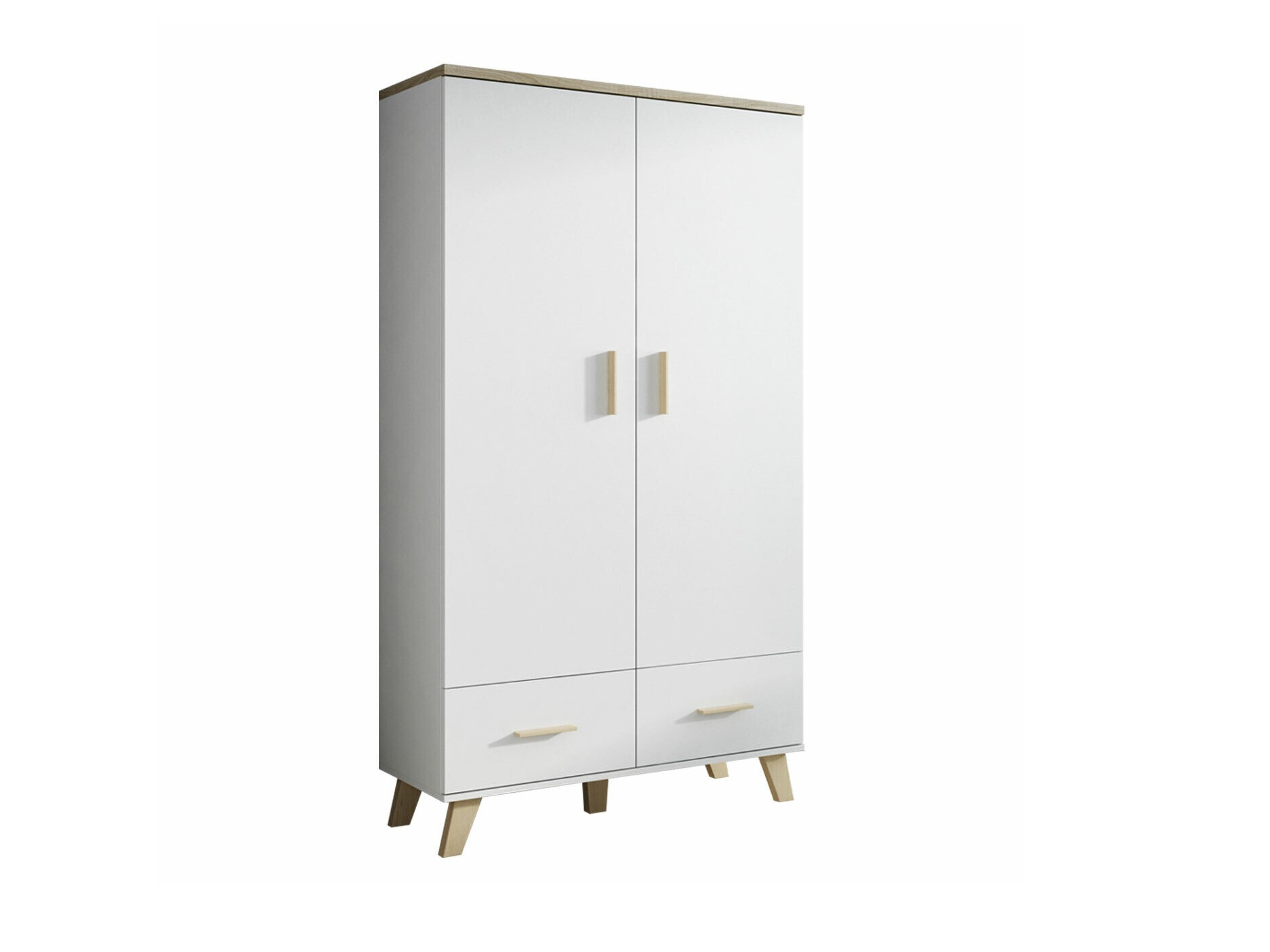 Ormar Larfloi 111 (Belo + Sonoma hrast)