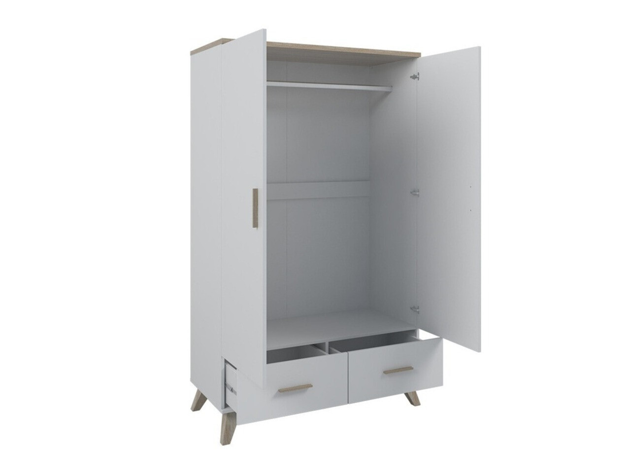 Ormar Larfloi 111 (Belo + Sonoma hrast)