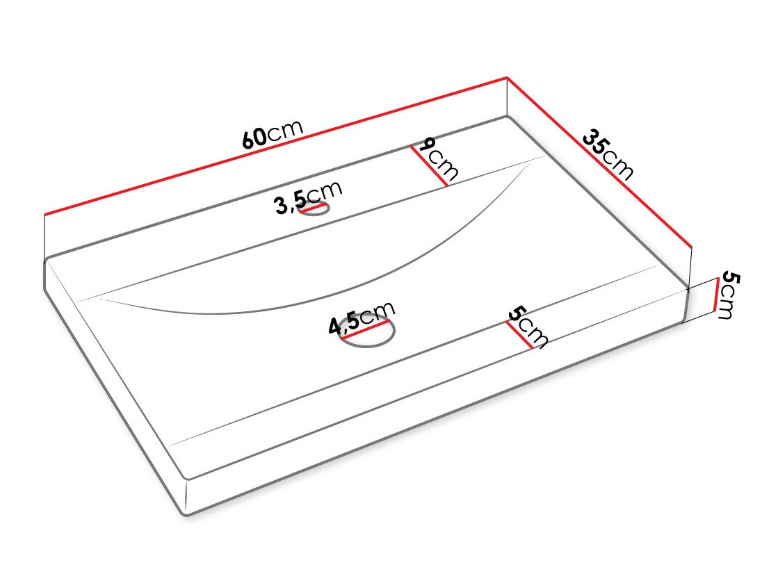 Set za kupatilo Sarasota 168 (Bodega + Crno)
