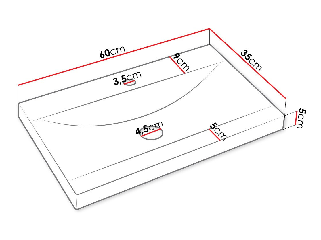 Set za kupatilo Sarasota 168 (Matera siva + Kesten)