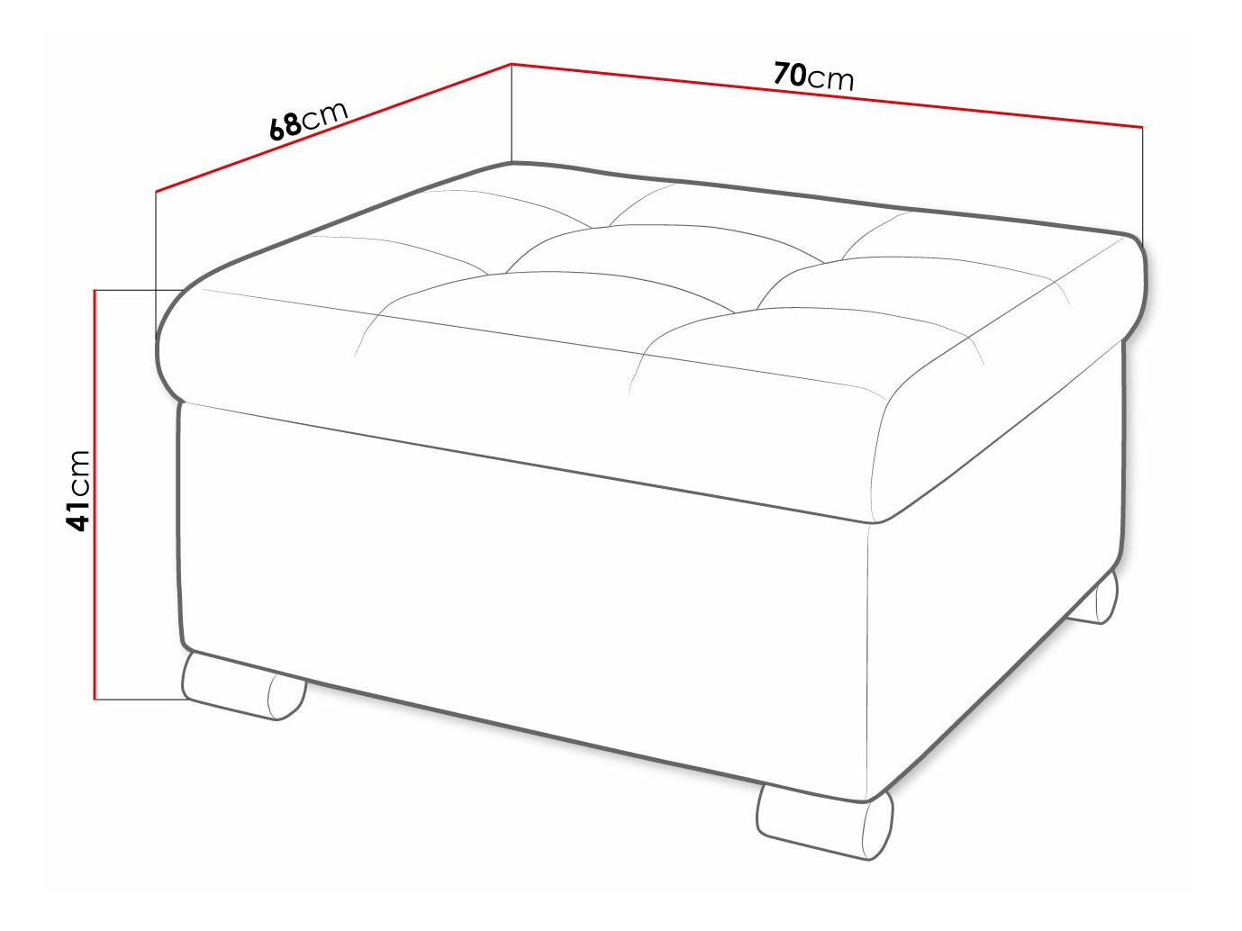 Tabure Comfivo 115 (Soft 017 + Soul 20)