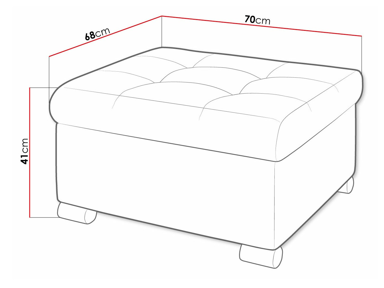 Tabure Comfivo 115 (Soul 20 + Soul 20)