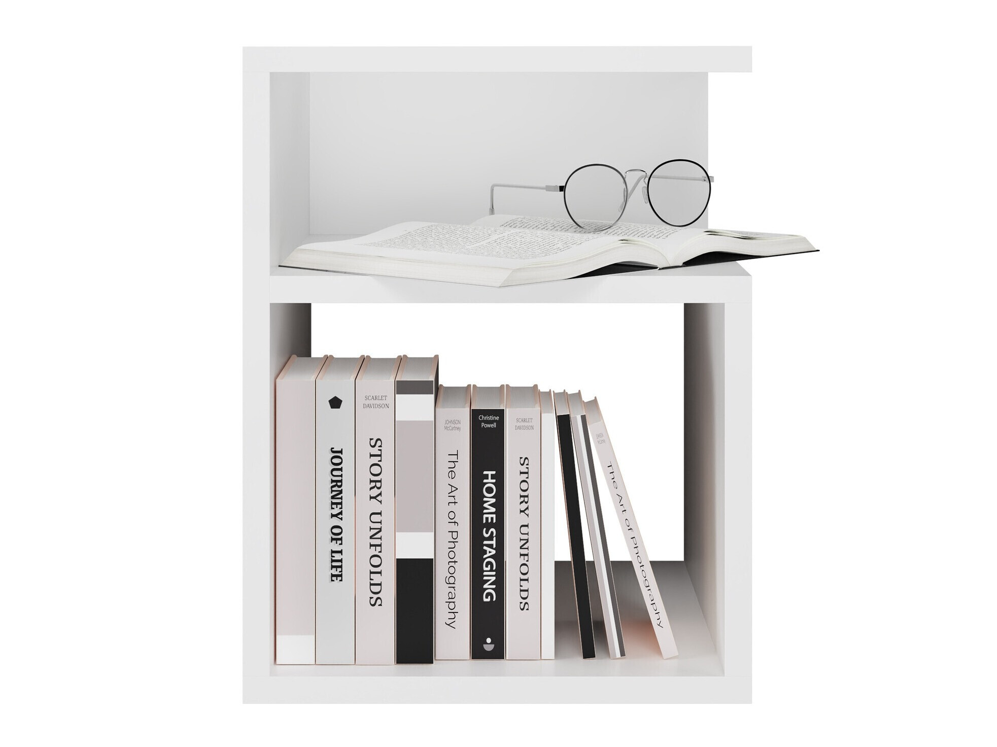 Noćni ormarić Mandeville 202 (Belo)