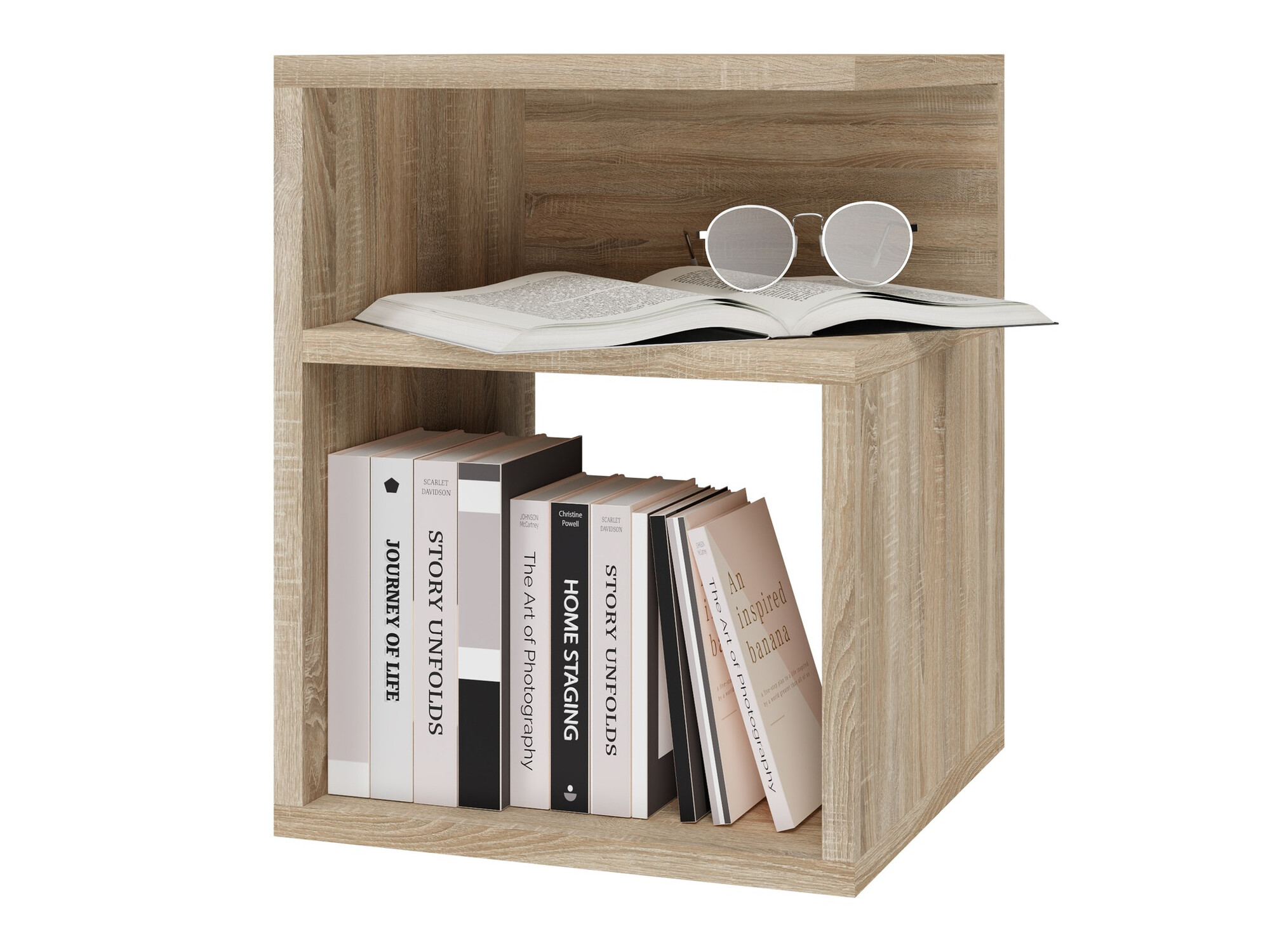 Noćni ormarić Mandeville 202 (Sonoma hrast)