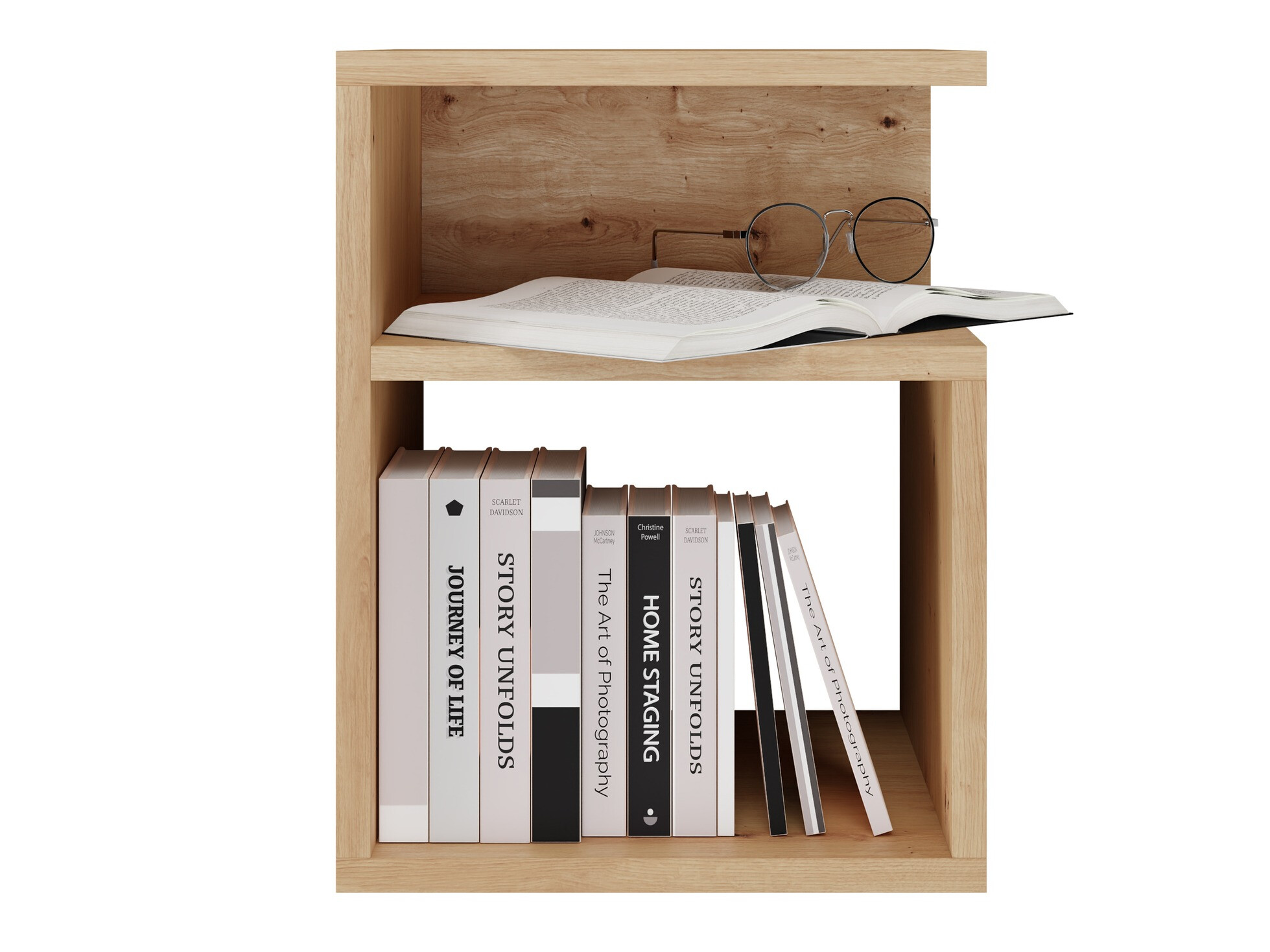 Noćni ormarić Mandeville 202 (Zanatski hrast)