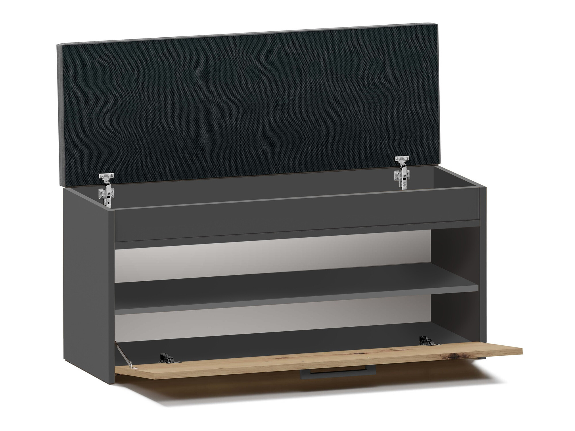 Cipelarnik Mandeville 216 (Antracit + Artisan hrast)