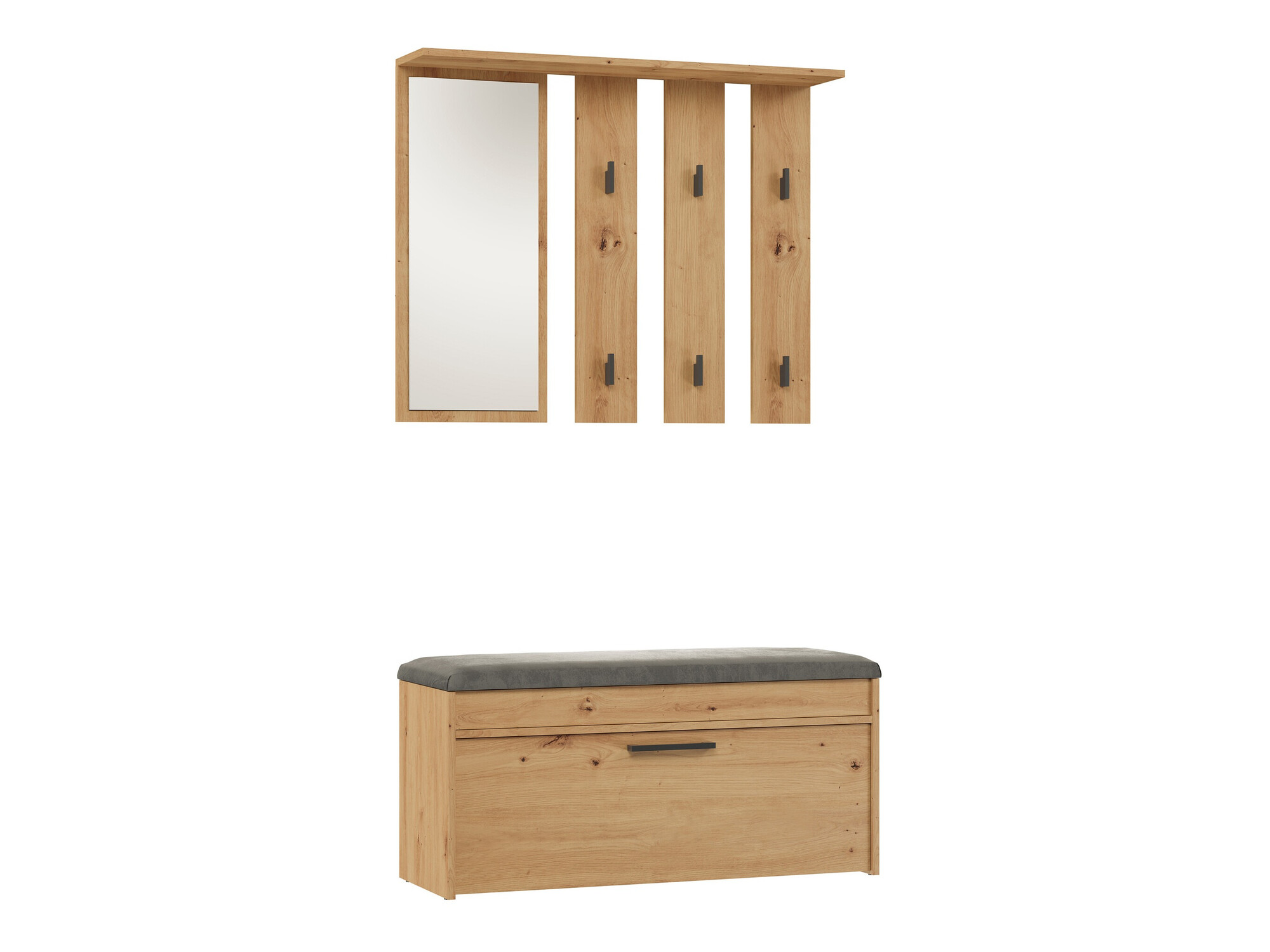 Set za hodnik Mandeville 218 (Zanatski hrast)