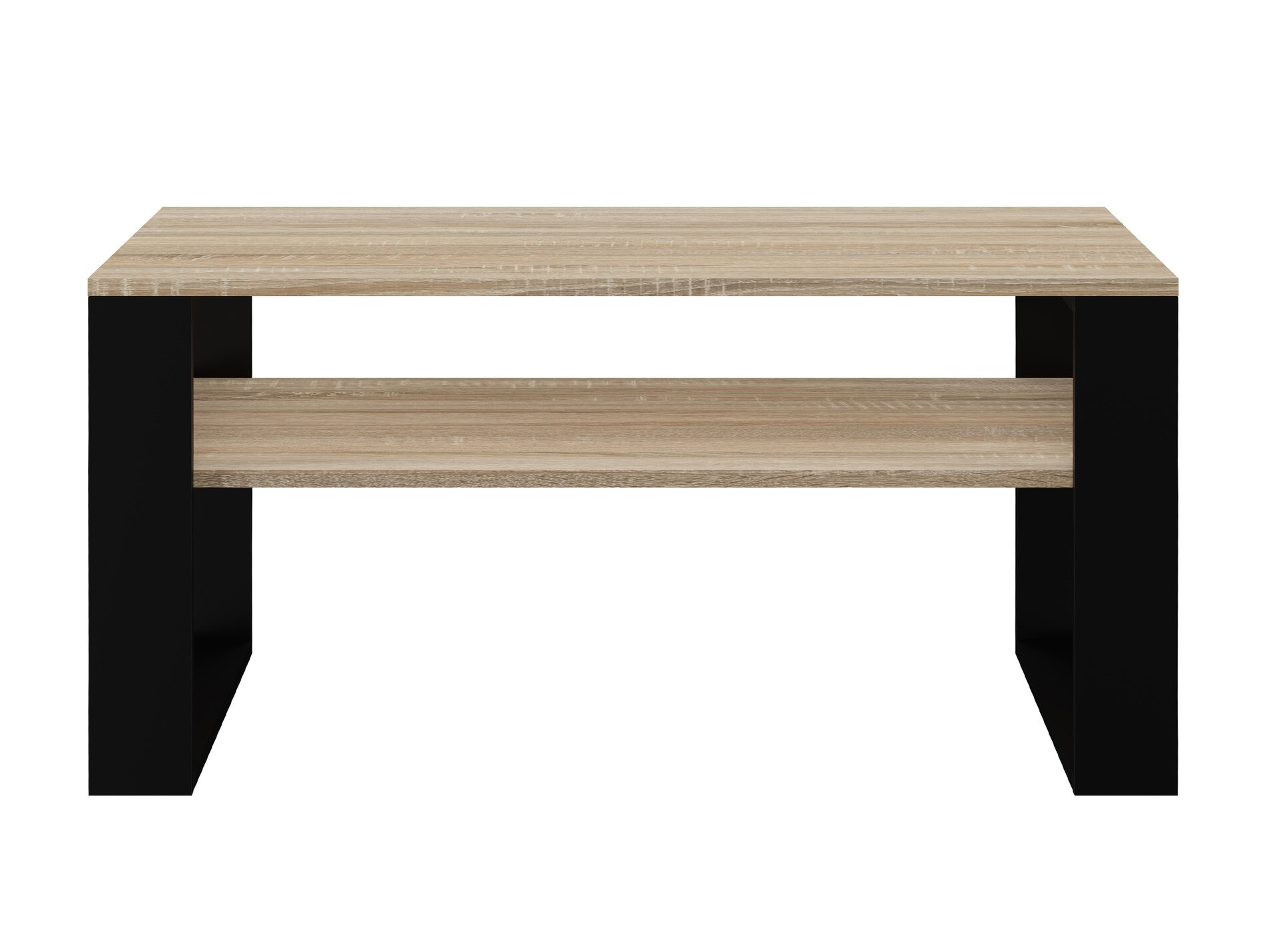 Stočić za kafu Mandeville 208 (Sonoma hrast + Crno)