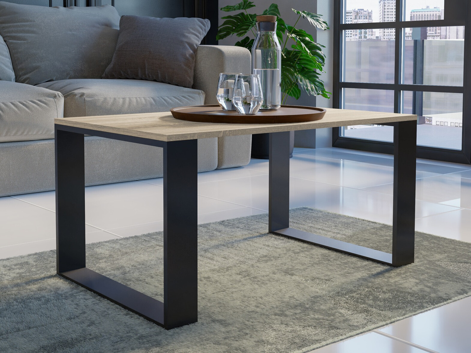 Stočić za kafu Mandeville 217 (Sonoma hrast)