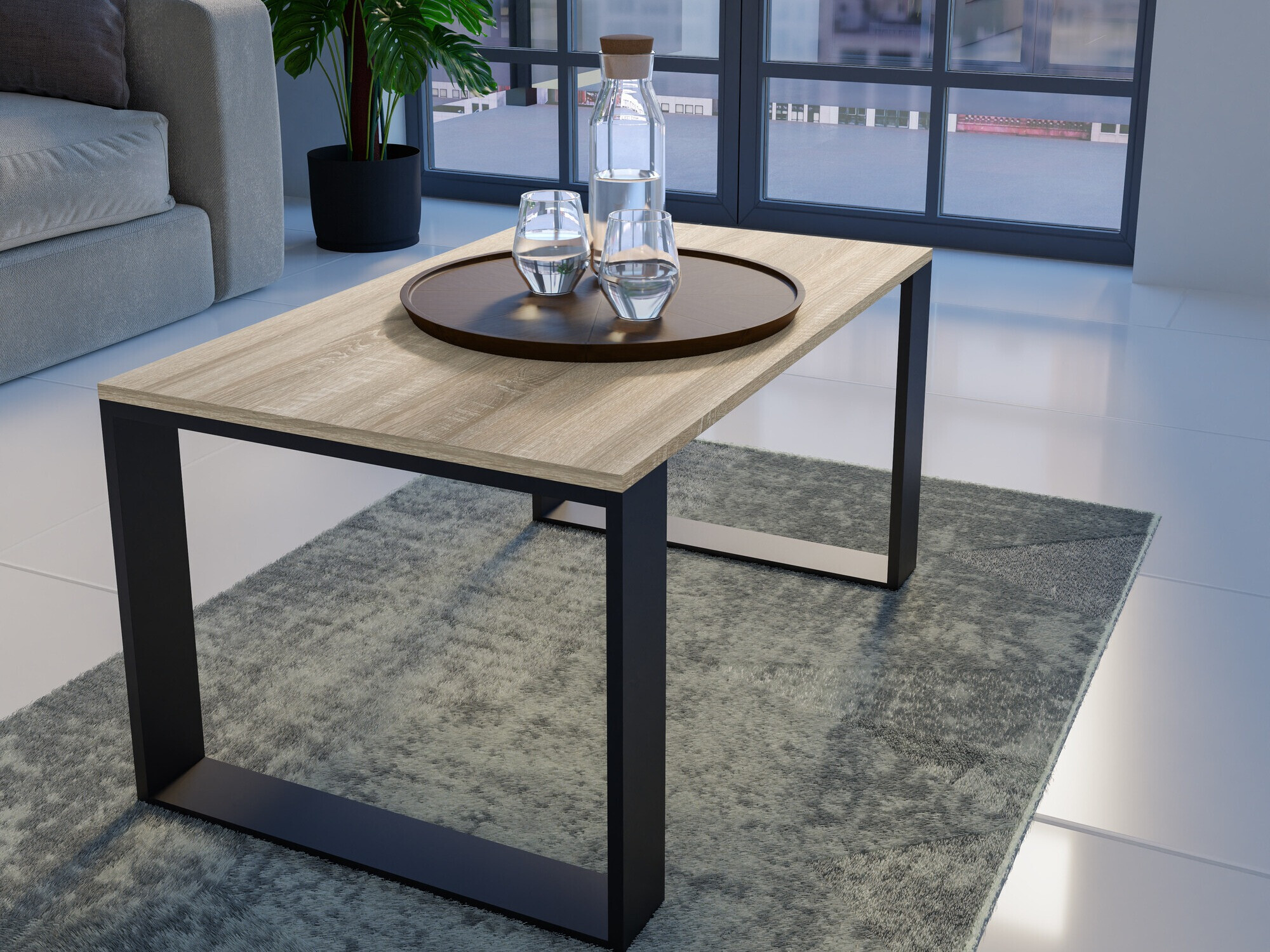 Stočić za kafu Mandeville 217 (Sonoma hrast)