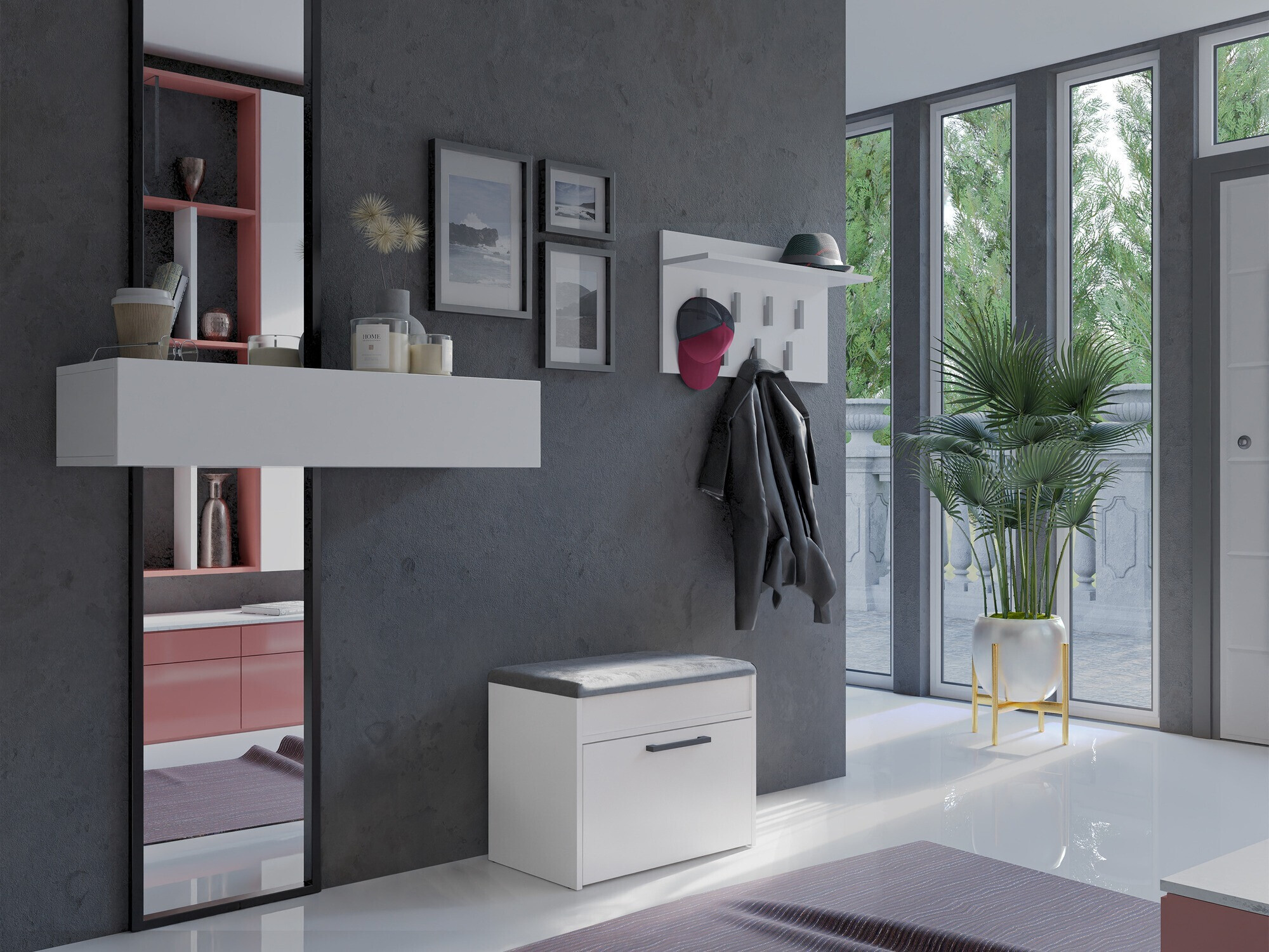 Cipelarnik Mandeville 219 (Belo)