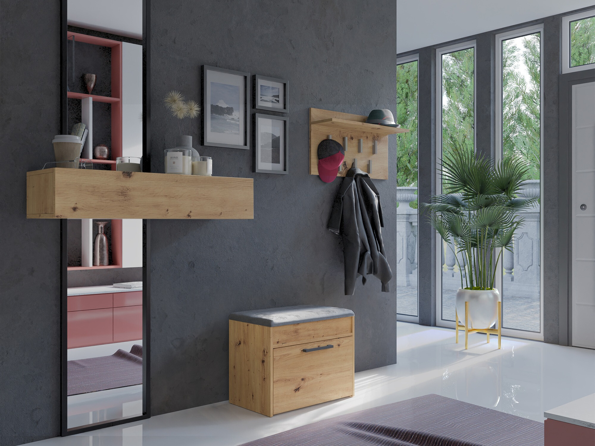 Cipelarnik Mandeville 219 (Zanatski hrast)