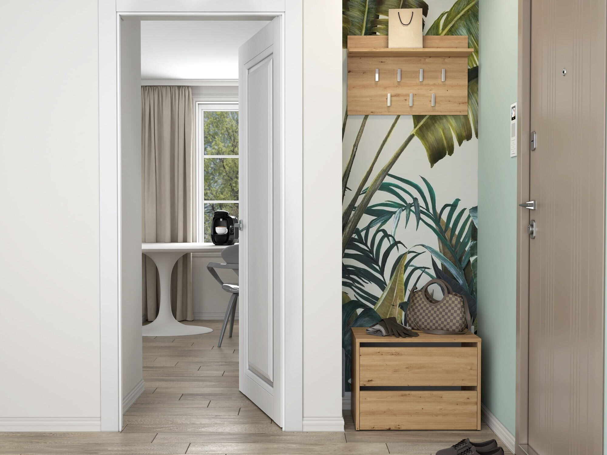 Cipelarnik Mandeville 222 (Zanatski hrast)