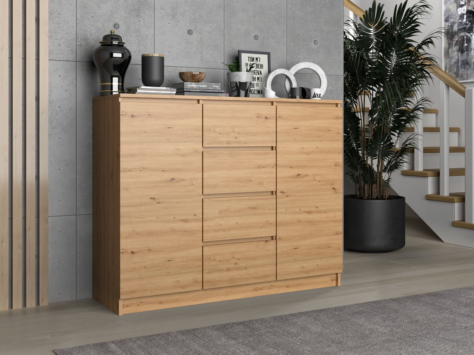 Komoda Elbvelu 113 (Zanatski hrast)