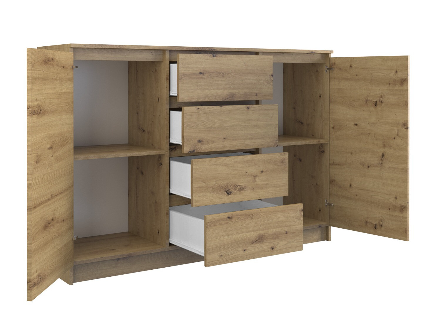 Komoda Elbvelu 113 (Zanatski hrast)