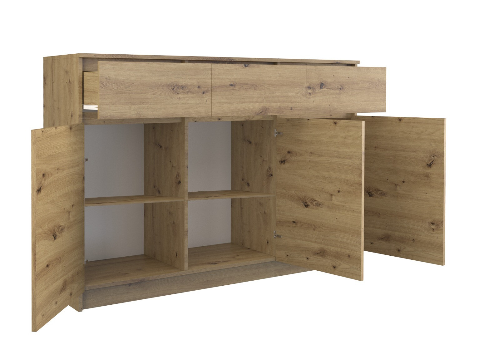 Komoda Elbvelu 115 (Artisan hrast)