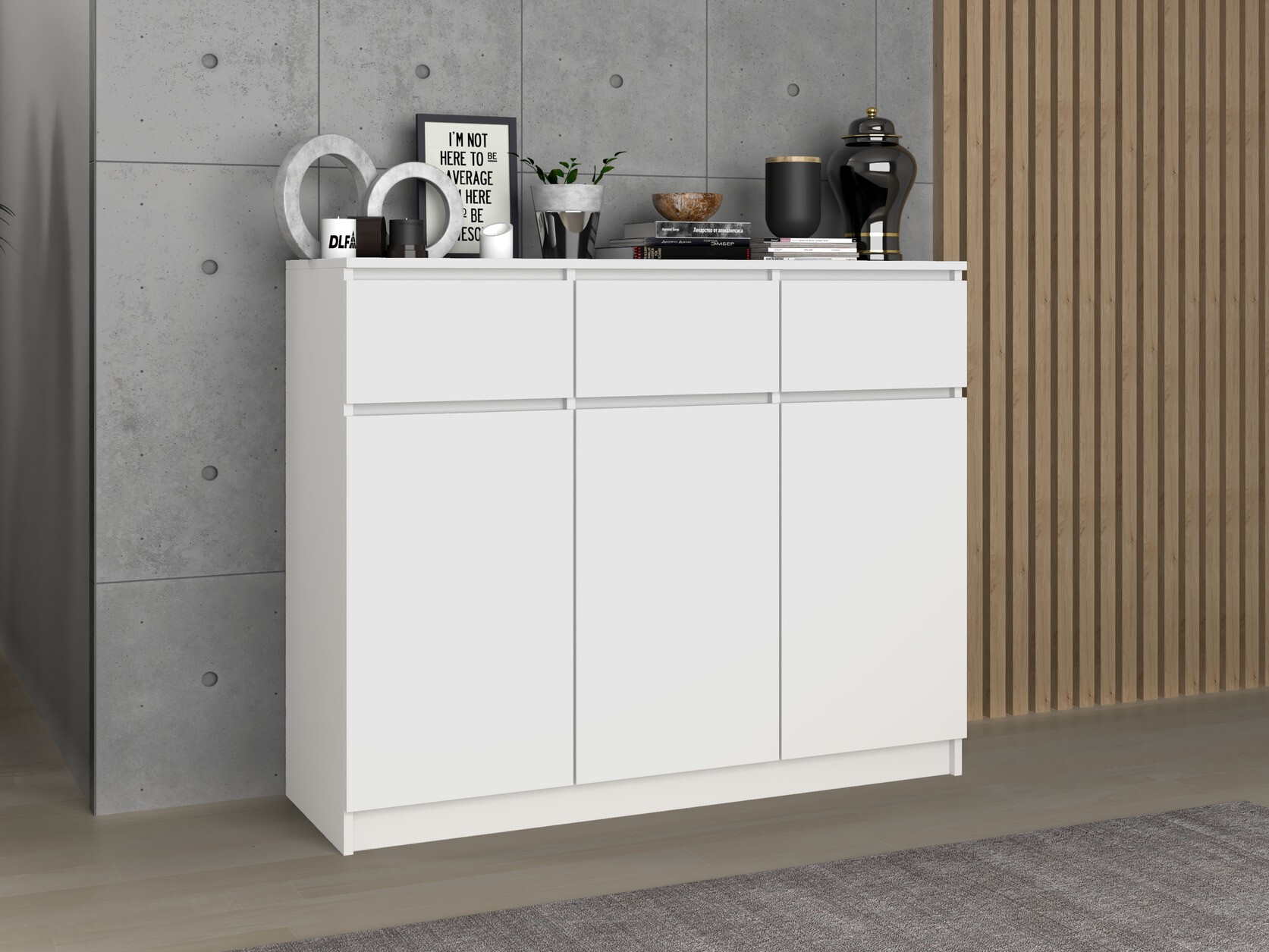 Komoda Elbvelu 115 (Belo)