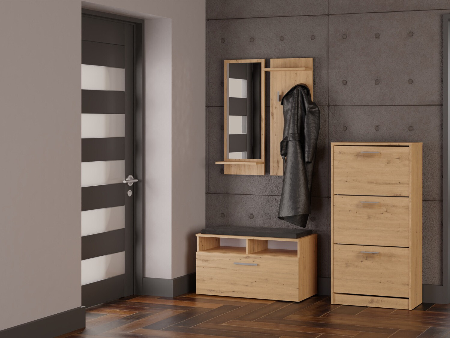 Cipelarnik Mandeville 224 (Zanatski hrast)