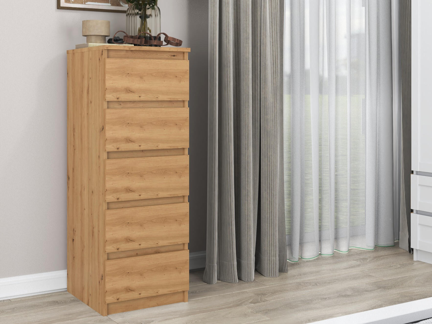 Komoda Elbvelu 121 (Zanatski hrast)