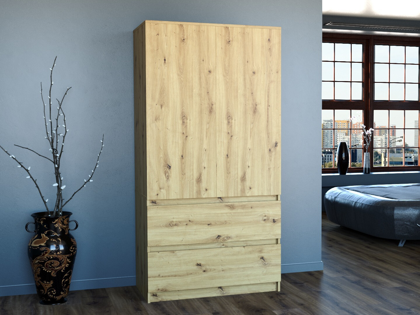 Ormar Elbvelu 116 (Artisan hrast)