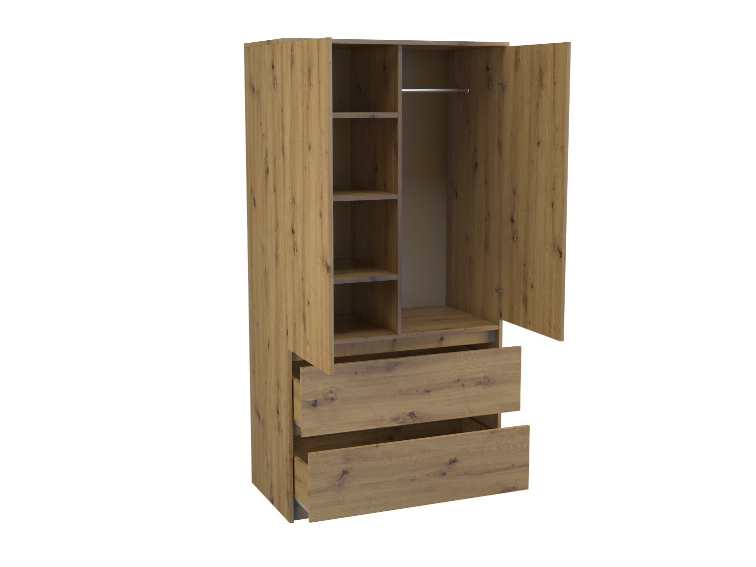 Ormar Elbvelu 116 (Artisan hrast)