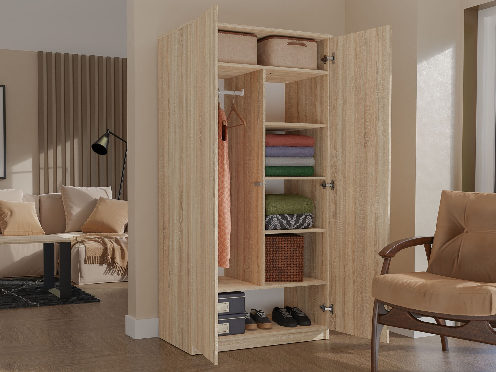 Ormar Elbvelu 117 (Sonoma hrast)