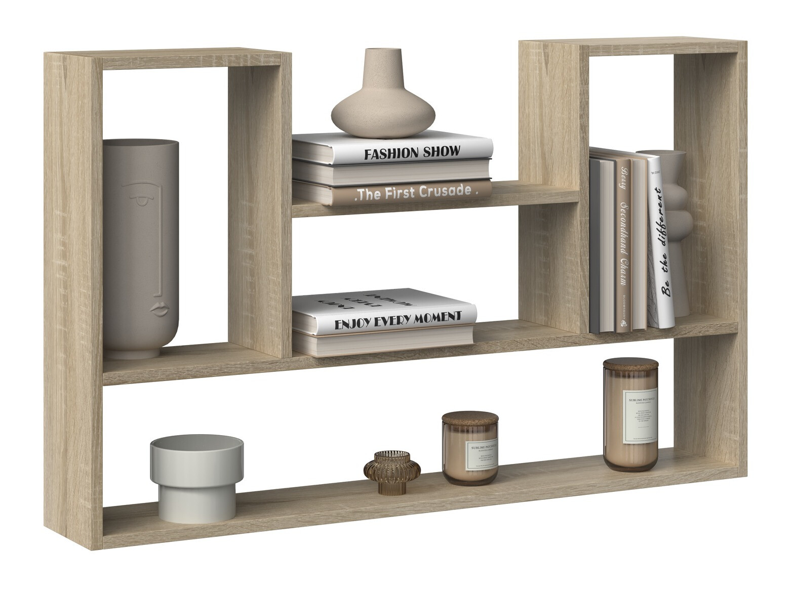 Zidna polica Mandeville 225 (Sonoma hrast)