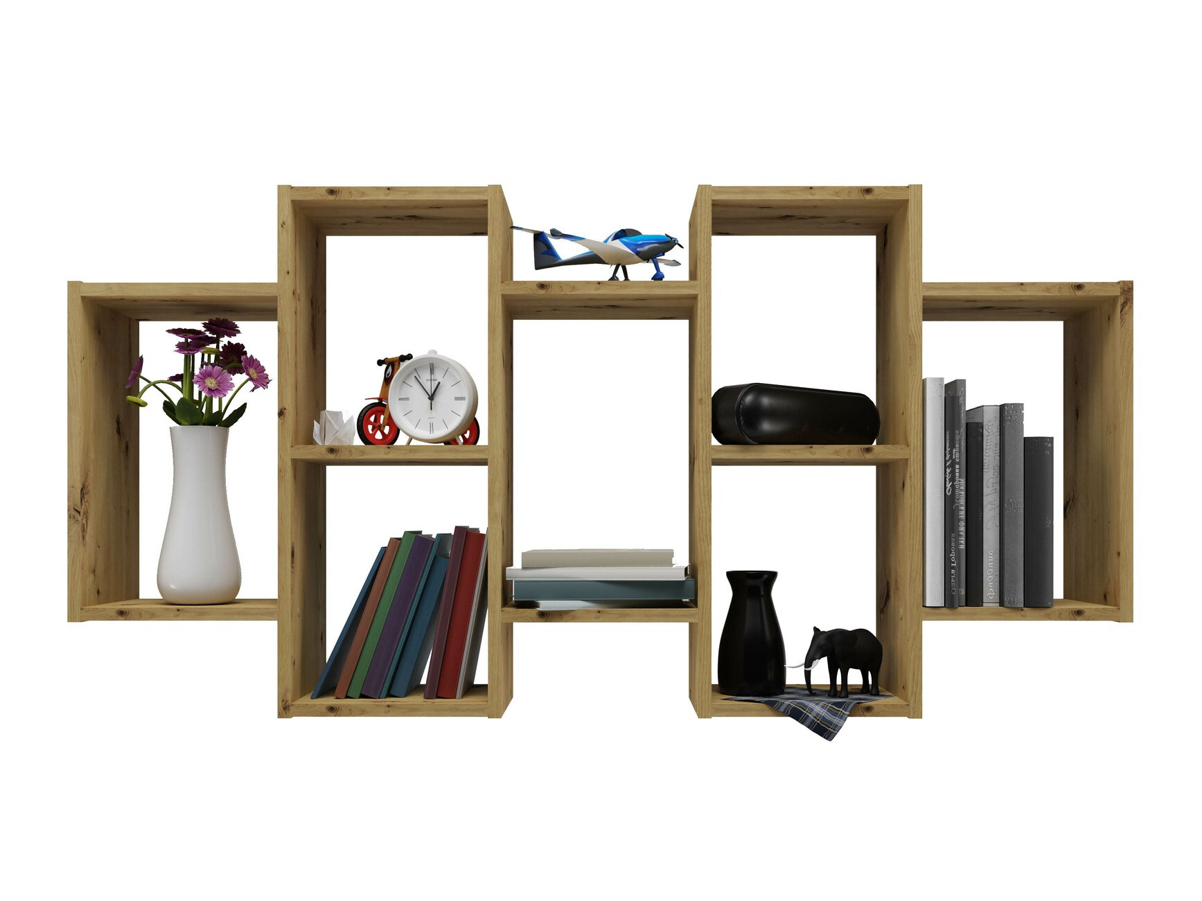 Zidna polica Mandeville 226 (Artisan hrast)