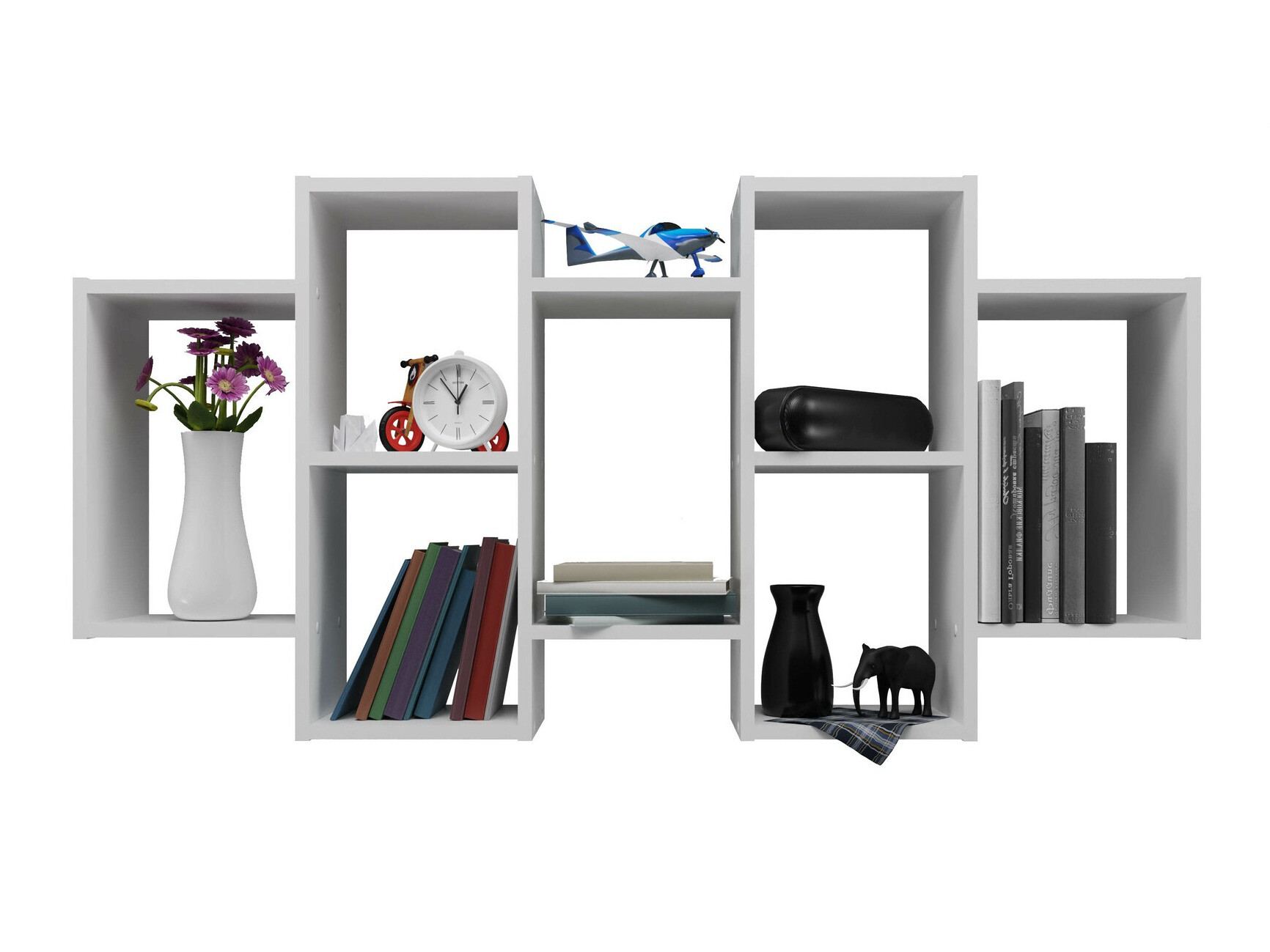 Zidna polica Mandeville 226 (Belo)